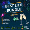 Best Life Bundle - Over $100 of value! 5 Extras - Ultimate Digital Journal, Clean Girl Planner, Meal Planner, Travel Planner, To Do List, & Debt Payoff