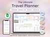 Travel Planner with FREE BONUS Meal Planner Bundle