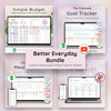 Better Everyday Bundle **80% off** Simple Budget, Goal Planner, To Do List, Calendar, Meal Planner