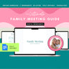 Family Meeting Guide, Life Organizer, Mom Planner