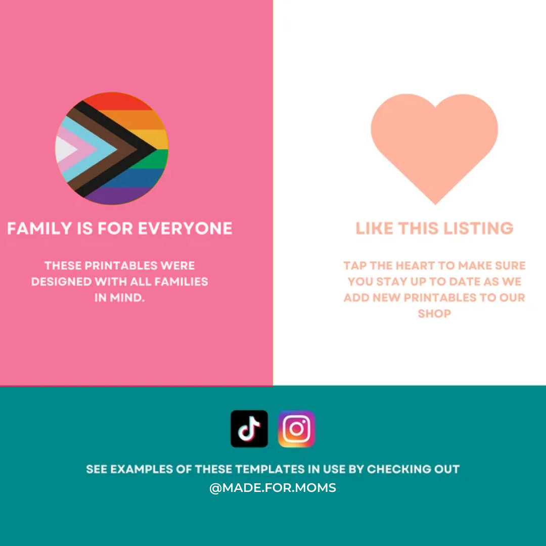 Family Meeting Guide, Life Organizer, Mom Planner