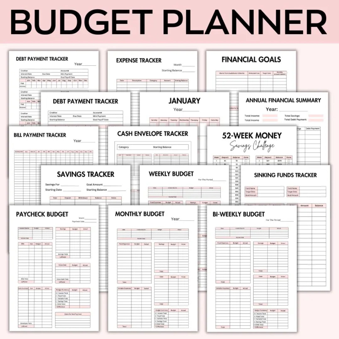 Unlimited Mini Savings Challenges Mega Bundle, Budget Binder, Savings Planner