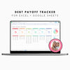 Debt Payoff Tracker Excel Google Sheets